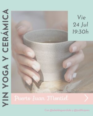 Yin Yoga y Cerámica